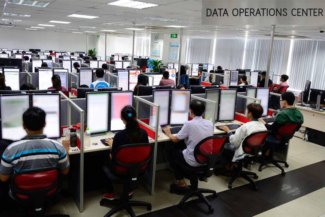 Data Operations Center of a Vietnam BPO Company