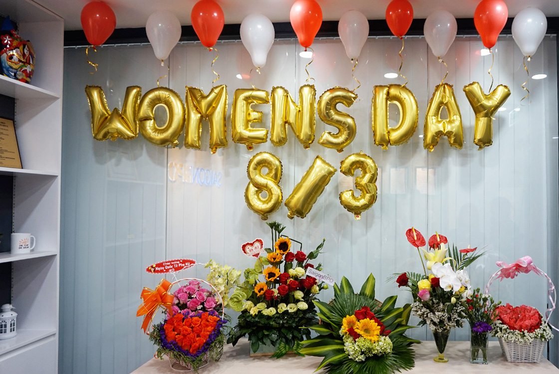 SAIGON BPO celebrated Women's day