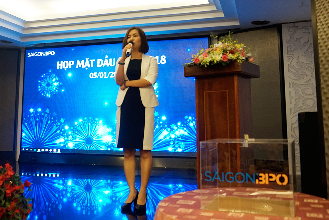 CEO SaigonBPO công bố SaigonBPO là nhà cung cấp dịch vụ hàng đầu tại Vietnam BPO