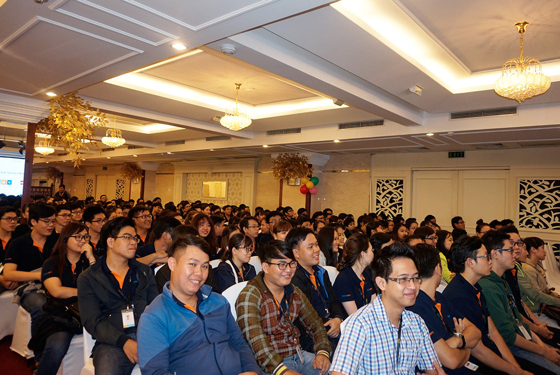 Data Entry staffs are happy because SAIGON BPO is a Vietnam leading BPO company