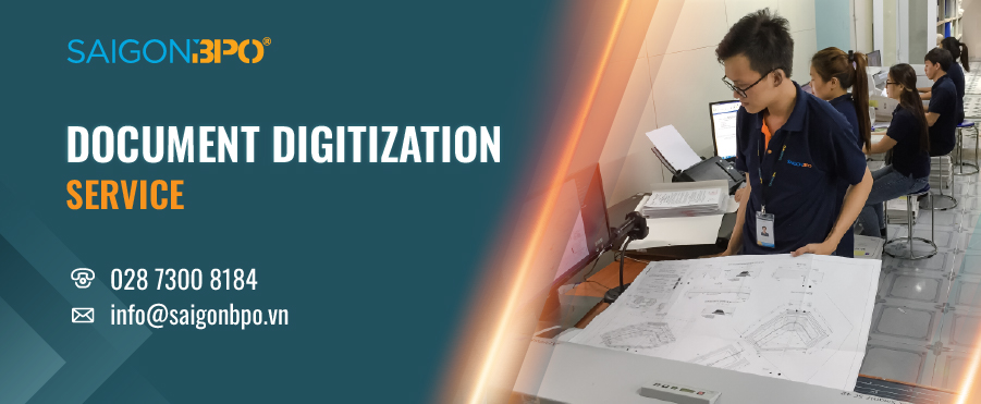 Document digitization service at SAIGONBPO