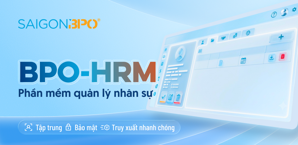Giới thiệu phần mềm quản lý nhân sự BPO-HRM